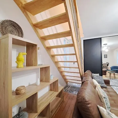 Apartamento Antibes, Duplex Lumineux Reims