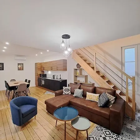 Antibes, Duplex Lumineux Lejlighed *